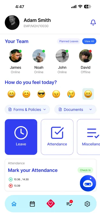 AI Pilot chat interface